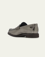 Brunello Cucinelli Metallic Penny Loafer with Monili