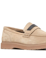 Brunello Cucinelli Penny Loafers ~ Cashew