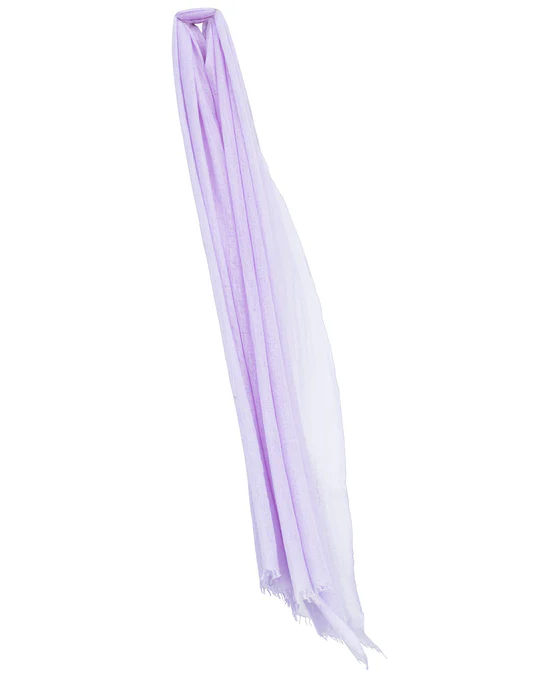 Cashmere Whisper Featherweight Scarf ~ Lilac