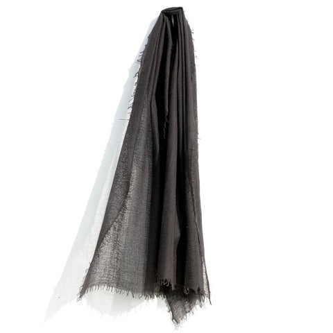 Cashmere Whisper Featherweight Scarf ~ Black