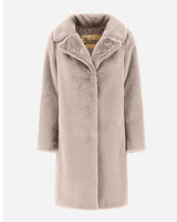 Herno Coat in Soft Faux Fur ~ Chantilly