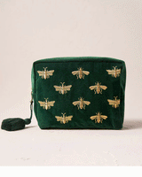 Honey Bee Wash Bag ~ Forest