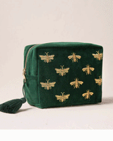 Honey Bee Wash Bag ~ Forest