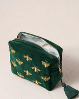 Honey Bee Wash Bag ~ Forest