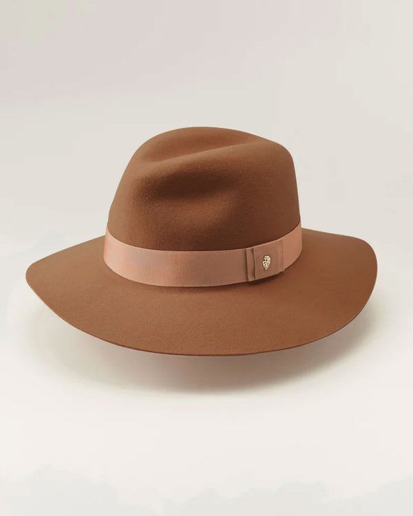 Rose ~ Classic Fedora ~ Camel