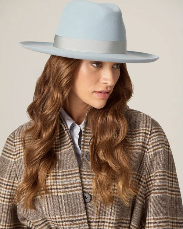 Augustine ~ Rancher style Fedora ~ Moonstone