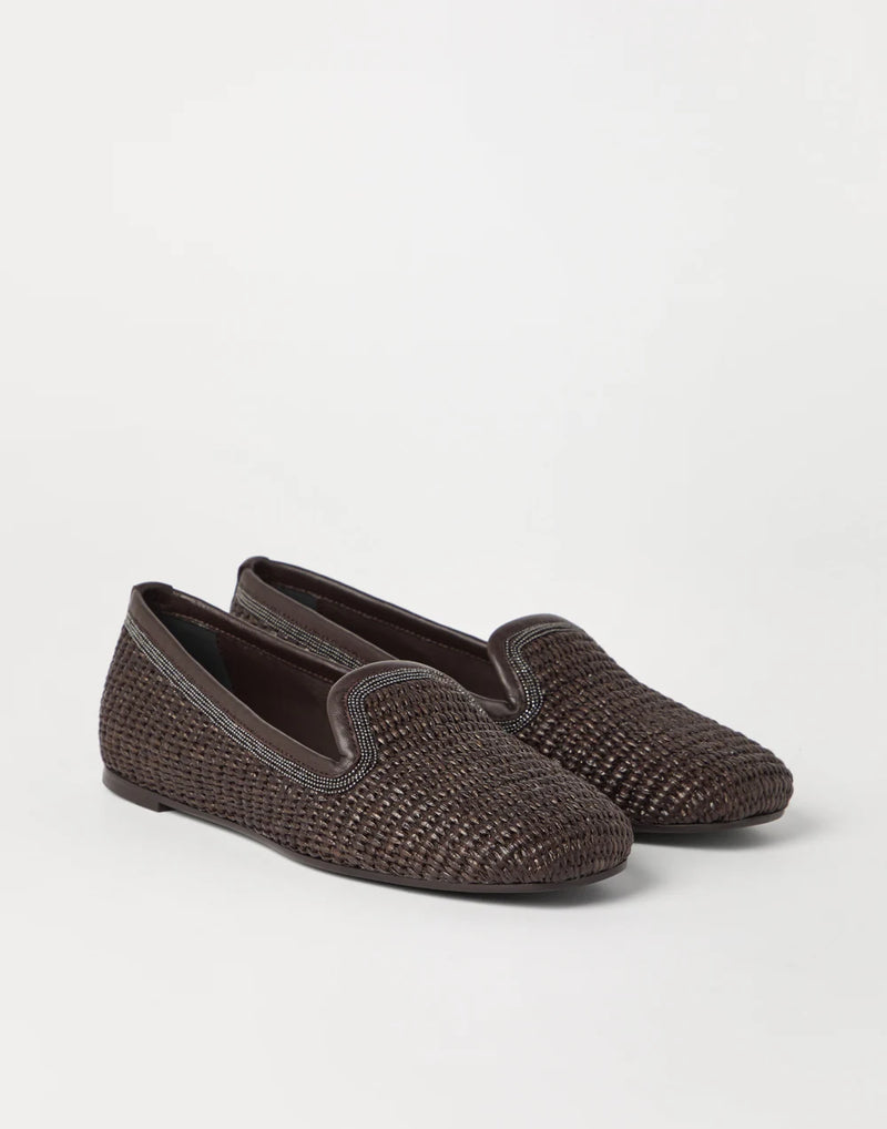 Brunello Cucinelli Slipper with Monili