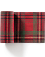 Cotton Cocktail Napkins ~ Red Tartan