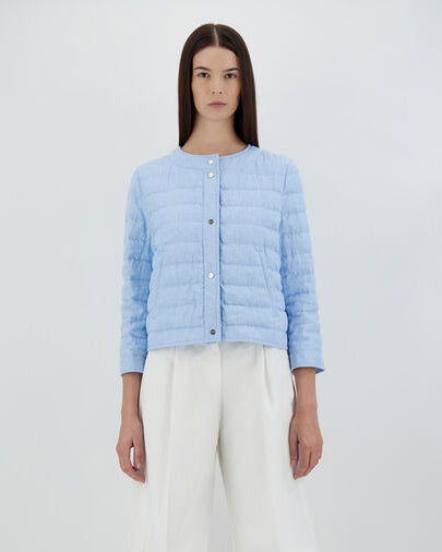 Herno Linen Jacket ~ Light Blue