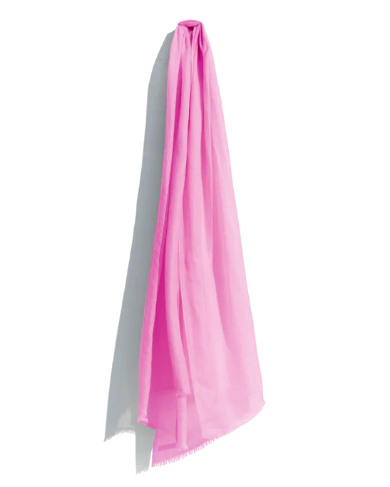 Cashmere Whisper Featherweight Scarf ~ Rose