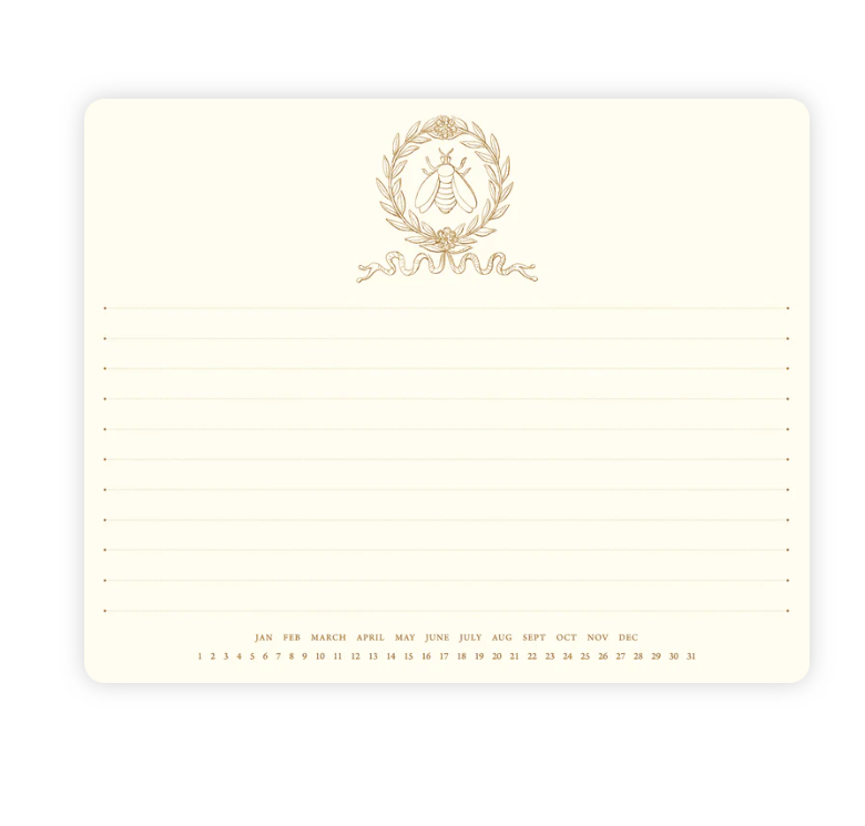 Empire Bee Mousepad Notepad