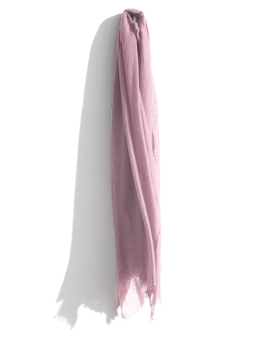 Cashmere Whisper Featherweight Scarf ~ Dusty Lilac