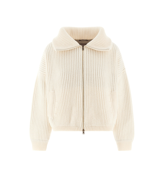 Herno Resort Cardigan in Infinity ~ White