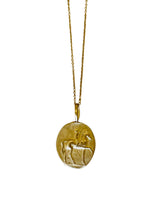 Robin Haley "The Horse- A Beautiful Bond" Artifact Necklace in 14k Gold
