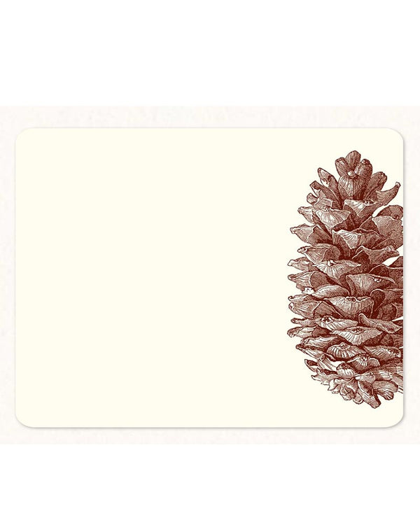 Pinecone A2 Note Cards