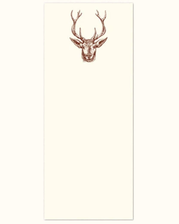 Deer Long Notepad