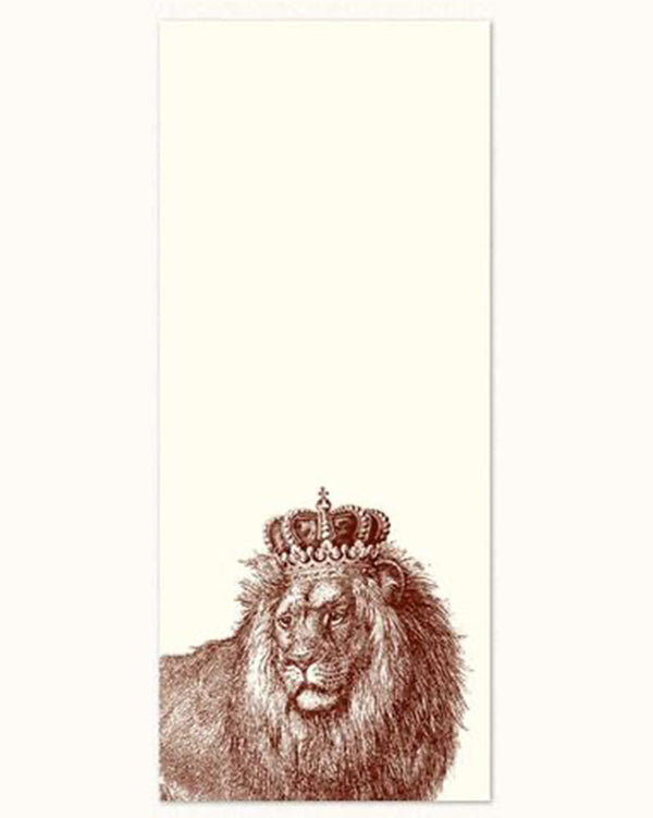 King Kitty Long Notepad
