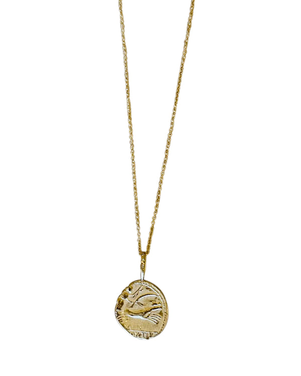 Robin Haley "The Harvest" Artifact Necklace in 14k Gold