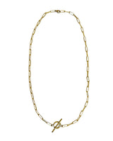 Robin Haley Paperclip Chain with Handmade Toggle in 14k Gold