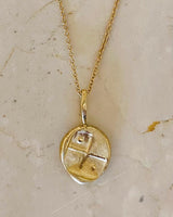 Robin Haley "Self Empowered" Artifact Necklace in 14k Gold